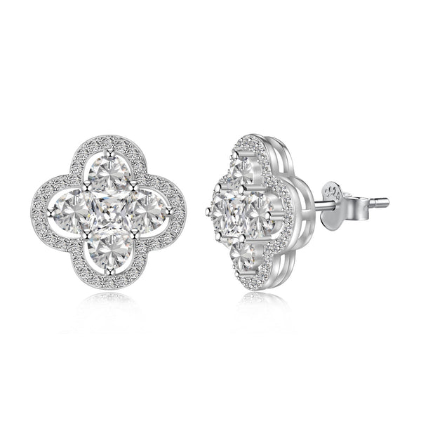 ˇTrend JewelryˇLucky Four-Leaf Clover Exquisite Earrings