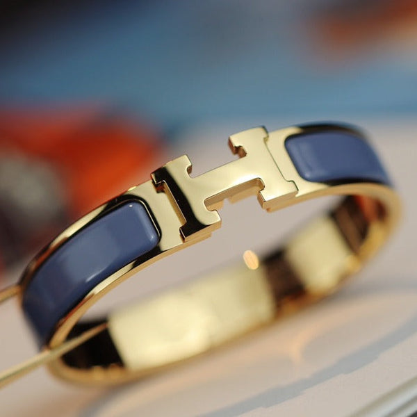 ˇTrend JewelryˇH BRACELET 12MM BLUE GRAY