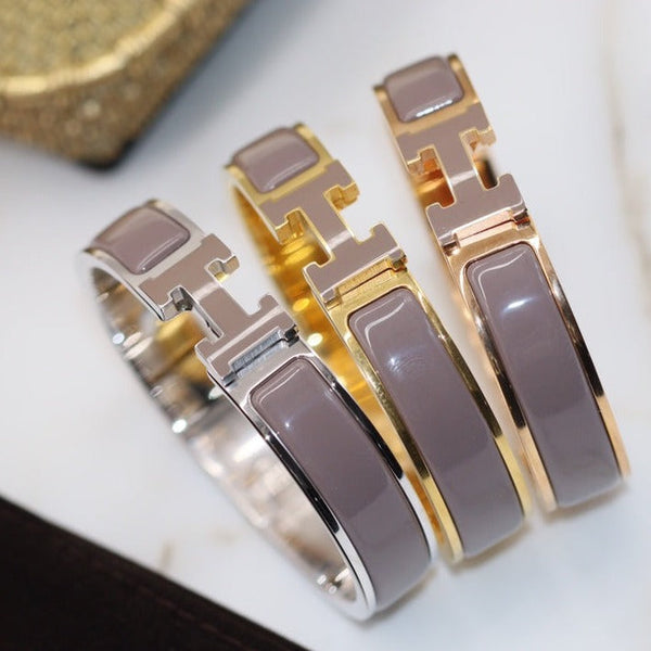ˇTrend JewelryˇH BRACELET 12MM BROWN