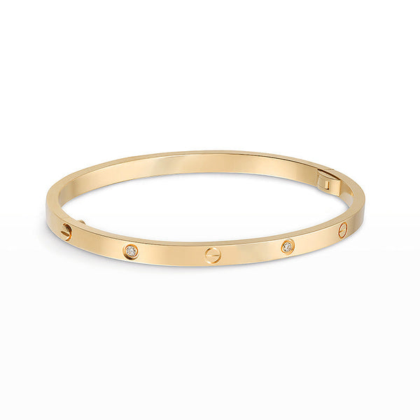 ˇTrend JewelryˇLOVE BRACELET 3.65MM 6 DIAMONDS