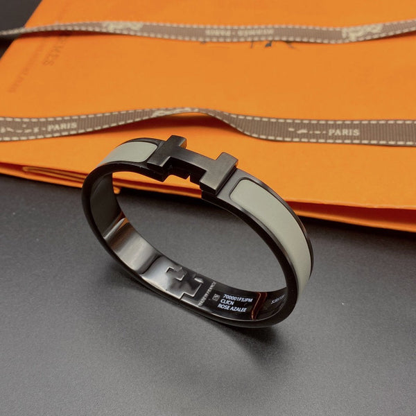 ˇTrend JewelryˇCLIC HM SO BLACK GREY BRACELET