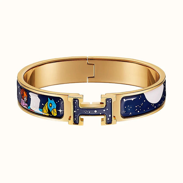 ˇTrend JewelryˇH STAR AND MOON BRACELET 12MM